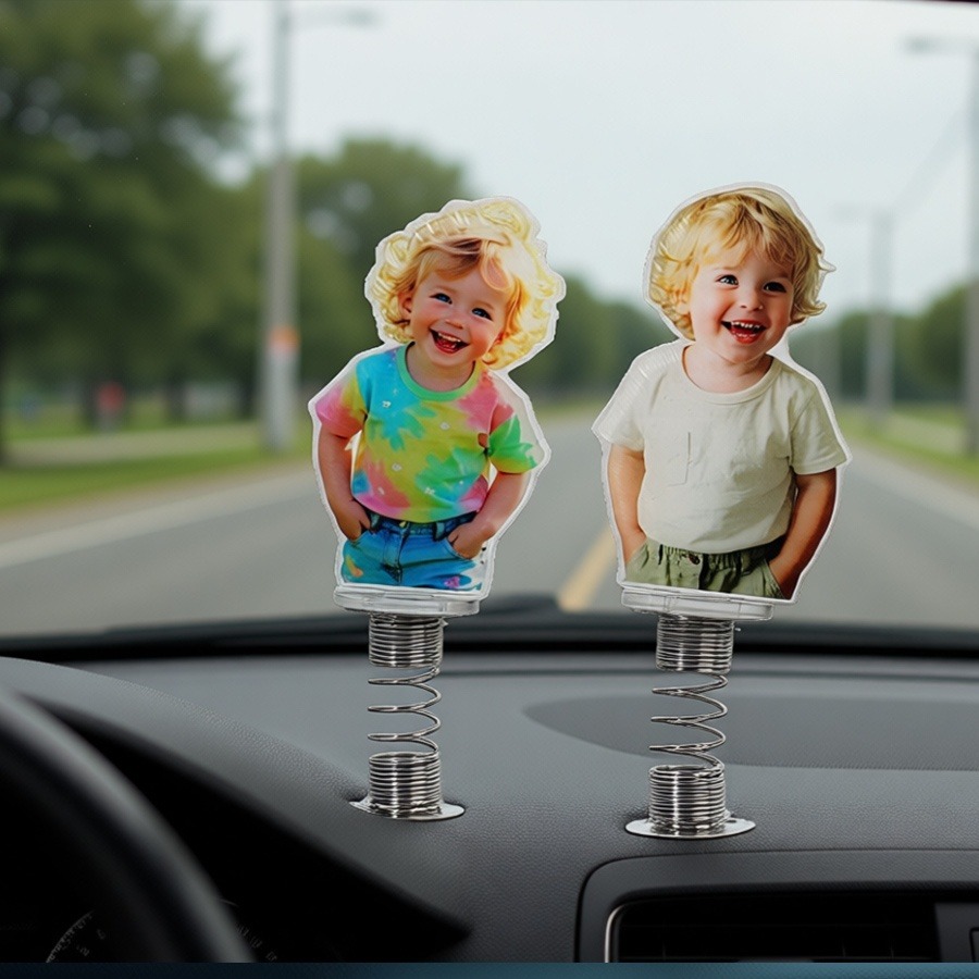 Sustainable Living Practices - Gepersonaliseerd acryl foto-ornament | Auto-schommel/fixe decoratie